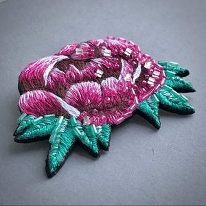 Flower brooch